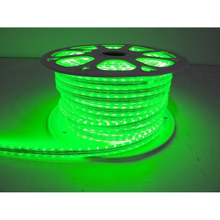 Race Sport 164Ft 110V Atmosphere 5050 Led Pier Lighting Reel (Green) MS-5050-164FT-G